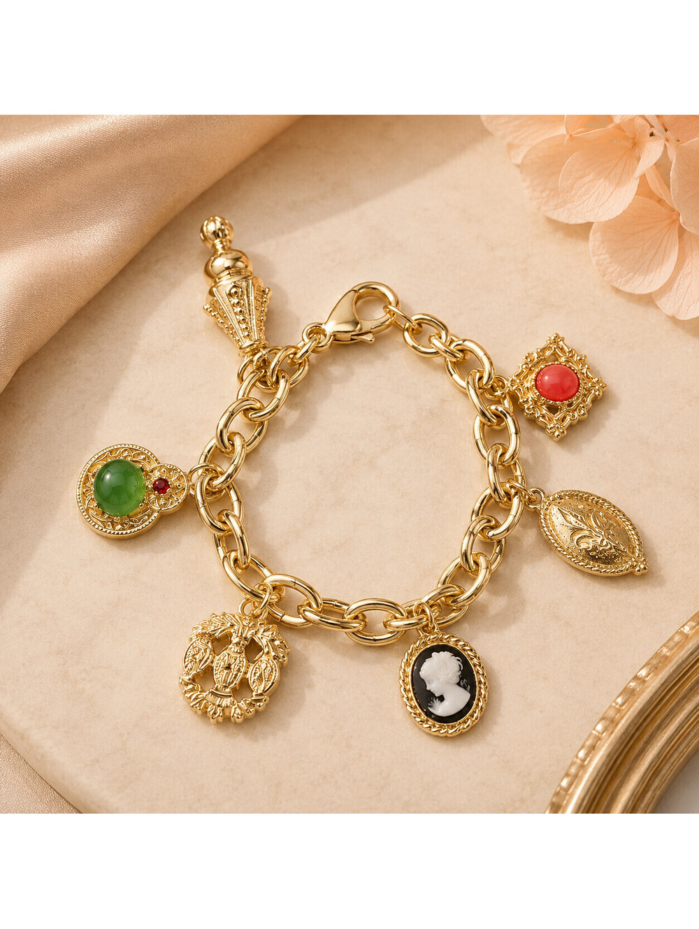 Ben-Amun Royal Charm Bracelet